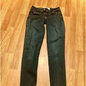 Hollister dark blue jeans size 23/31
